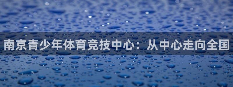 公海赌赌船官方正版app集团简介：南京青少年体育竞技中心：从